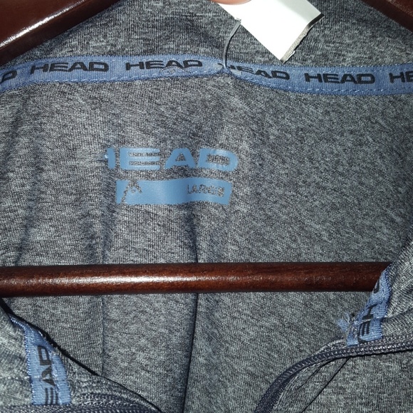 *SOLD*HEAD Long Sleeve Shirt 1/4 Zip - Picture 6 of 8
